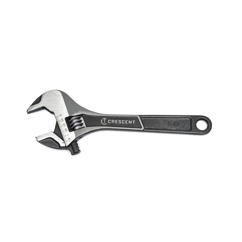 8" Wide Jaw Crescent Adjustable Wrench - ATWJ28VS, Multi