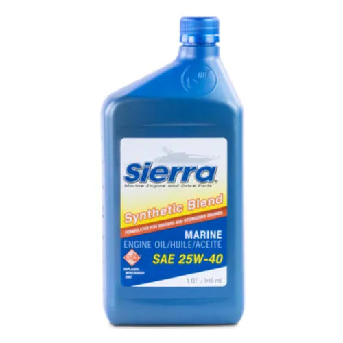 Synthetic Blend Mercruiser Sierra Sterndrive Engine Oil (Quart), 18-9440-2