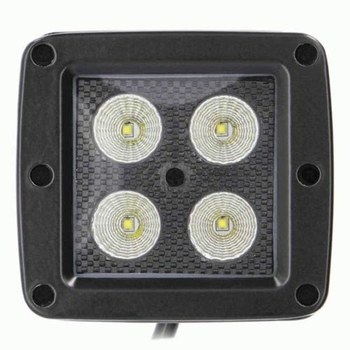METRA - 3" Blackout Led Cube Light Flood (2Pk) (DL-CL6F)