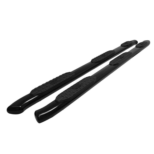 PRO TRAXX 5 WESTIN Oval Wheel to Wheel Nerf Bars fits 2009-2018 Ram 1500 2019-2024 1500 Classic 2010-2025 Ram 2500 3500 Crew Cab 6'5" Bed Black Pair