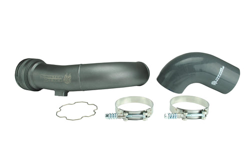Cold Side Charge Pipe Sinister Diesel compatible with 2011-2016 Ford Powerstroke 6.7L (Gray)