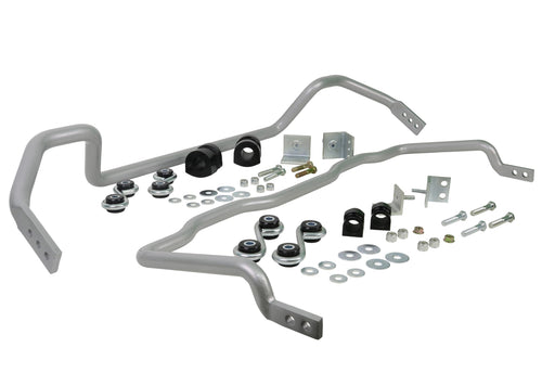 Whiteline Front (27mm) and Rear (22mm) Swaybar Kit BBK001; fits BMW 328i 96-98