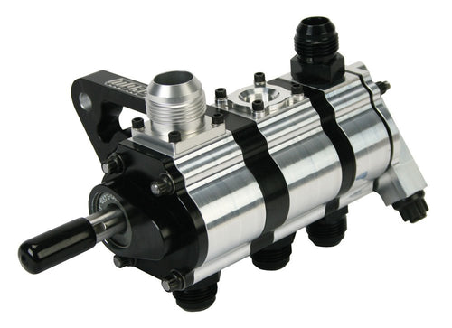 Moroso 3 Stage Tri Lobe Dry Sump Oil Pump, Driver's Side Door Car Mount