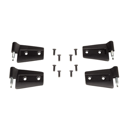 Door Hinge Kit Rugged Ridge for Jeep Wrangler JK | Steel, Black | 11202.31 | Fits 2007-2018 Jeep Wrangler JK