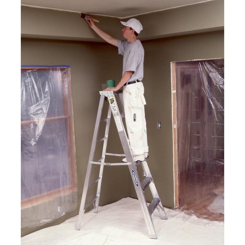 6-Foot Werner 406 375-Pound Duty Rating Type IAA Aluminum Stepladder