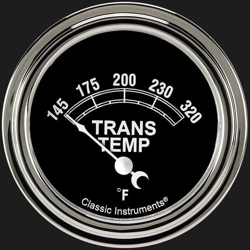 TR227SLF Classic Instruments Traditional 2 5/8" Transmission Temperature Gauge
