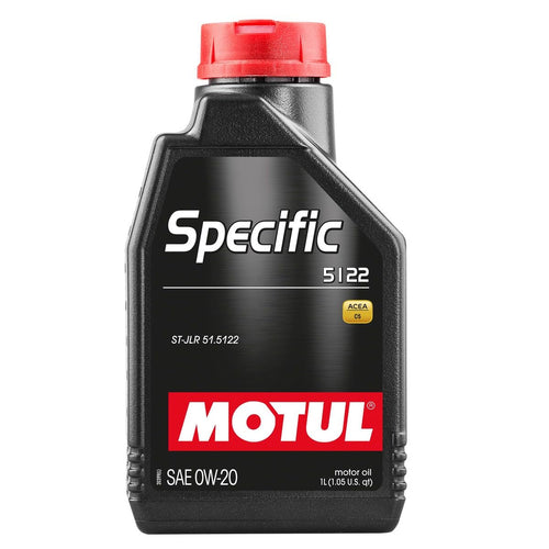 OEM Specific Motul 107304 100% Synthetic Engine Oils, Specific 5122 0W20, 1L (1.05