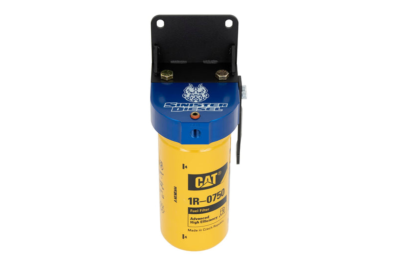 Sinister Diesel CAT Filter Adaptor Blue for 2004.5-2007 Cummins