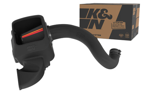 NextGen K&N Cold Air Intake System: Dry-Flow Cotton Filter: Compatible with 2013-2024 RAM 1500, 1500 Classic; 50-1564D