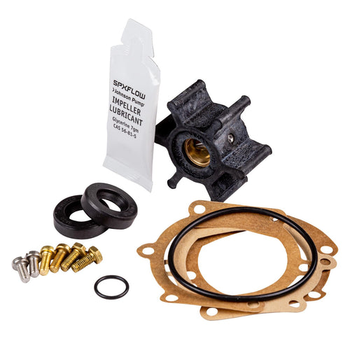 Service Kit Johnson Pump 09-45587 – F4B-8/-9 Series with Lip Seal – Includes Impeller 09-810B-1, O-Rings, Gaskets & Hardware