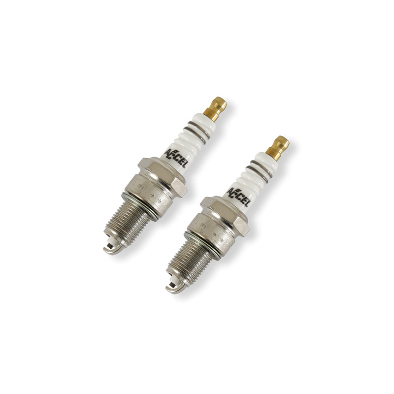 Spark Plugs ACCEL 2410A - Copper - Evolution - .040 in. gap - 2 Pack