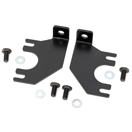 Dual LED Rough Country Whip Mounting Brackets for Kawasaki Teryx 4WD (2014-2024)
