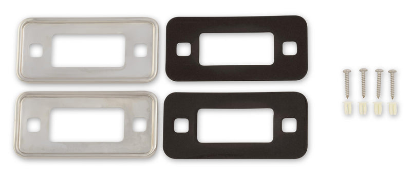 Reflector Bezels Scott Drake D0UZ-15A460-S Stainless