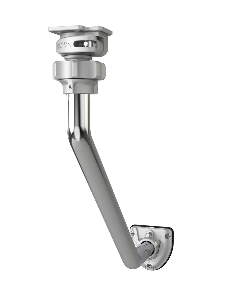 Magma Surface T10-345 Slide Mount | Boat Grill/Table Mount Compatible with Magma Single Mount Rectangular Grill and Fillet Table| Stainless Steel Marine Accessory | Stowable BBQ Mounting