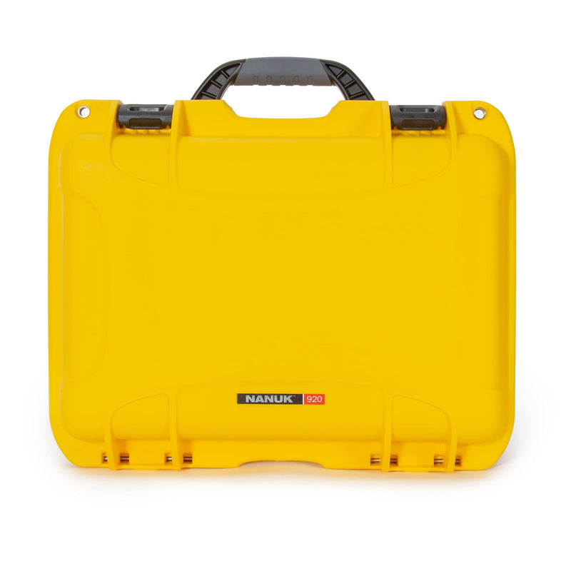 Waterproof Nanuk Hard Case 920 with Padded Dividers - Yellow