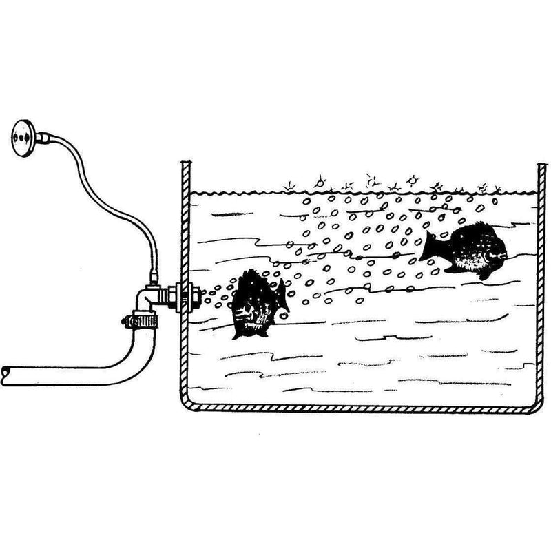 M0613 T-H Marine Supplies Max-Air Boat Plumbing Items, Black