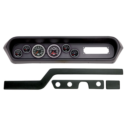 AutoMeter Dash Kit Direct Fit, (3 3/8" X2, 2 1/16" X4), Pontiac GTO/Lemans 64-65, Sport-Comp Ii (2108-12)