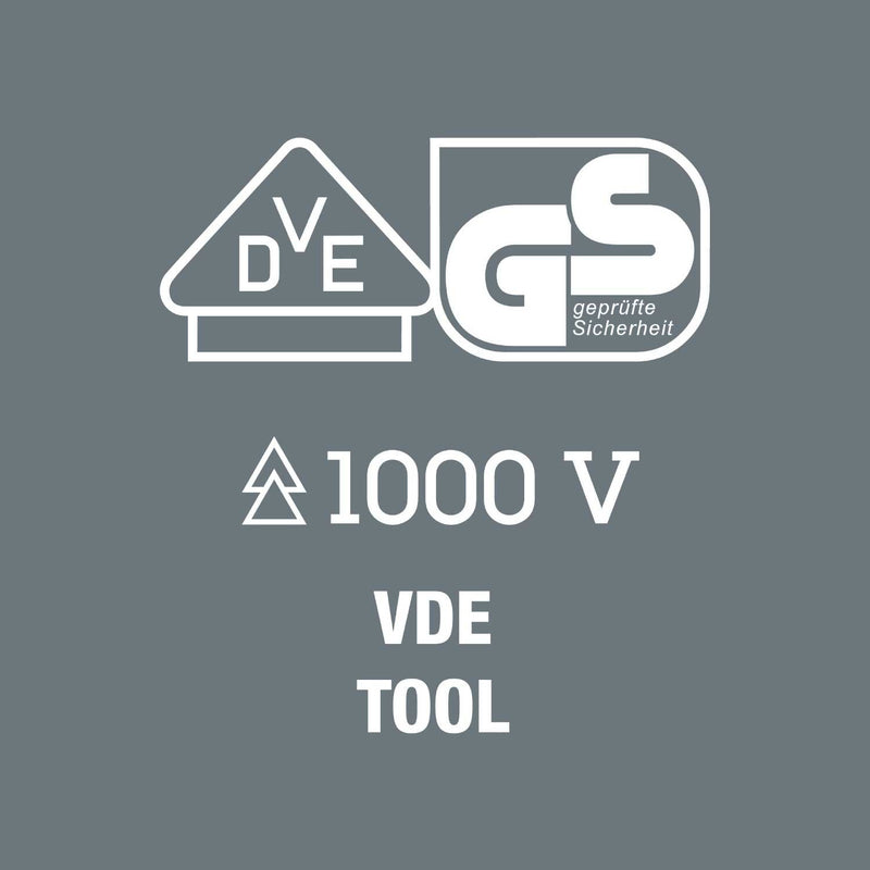 VDE Ratchet 8007 B with switch lever and 3/8" drv
