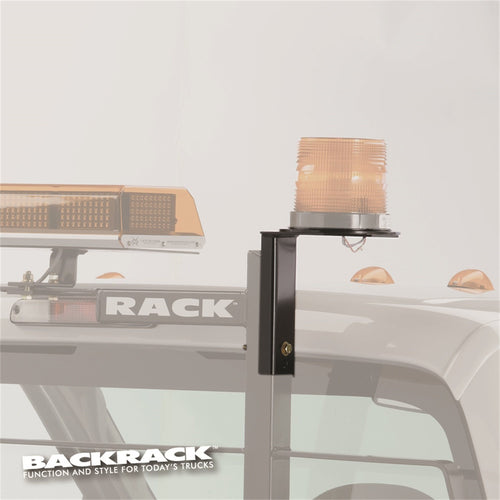 BACKRACK Light Bracket RealTruck 6.5" Base | Black, Driver/Passenger Side | 81003 | Universal w Frame's