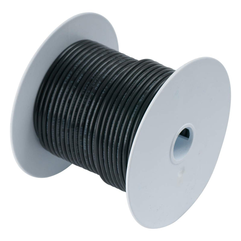 111002 Ancor Tinned Copper Wire, 8 AWG (8mm2), Black - 25ft