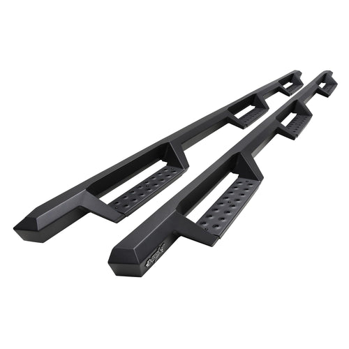 Westin HDX 56-534345 Drop Wheel to Wheel Nerf Bars fits 2019-2025 Ram 2500 3500 Crew Cab 8' Bed (Exc Dually) Textured Black Pair