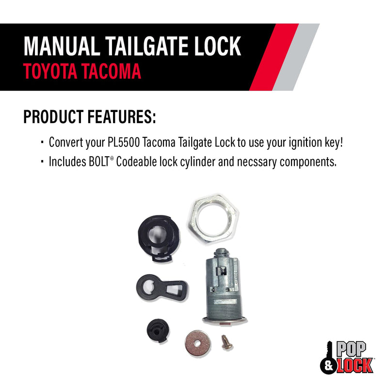 Pop & Lock Codeable Lock PL5400CONV Conversion Kit for Toyota Tacoma (Works with PL5500)