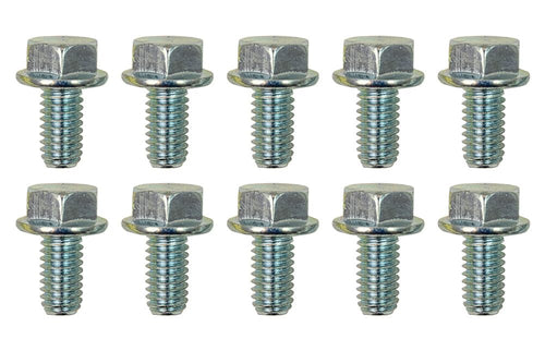 Serrated Moroso Flange Nut, 5/16-18, Pack of 10, Zinc