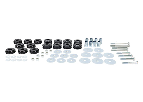 Whiteline Body Mount Bushing Assembly W93564 Compatible with Ford 66-74 Bronco, Ford 68-73 Bronco, Ford 68-69 Bronco, Ford 75-77 Bronco, Ford 75-77 Bronco, Ford 75 Bronco, Ford 75 Bronco