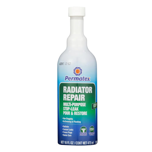 Radiator Repair Permatex 30301 - Stop Leak, 16 fl oz, Protecting Against Coolant Loss, Stopping Leaks and Seepage from Head Gaskets