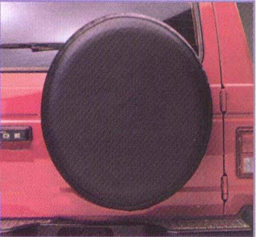 Black FIA Universal Tire Cover