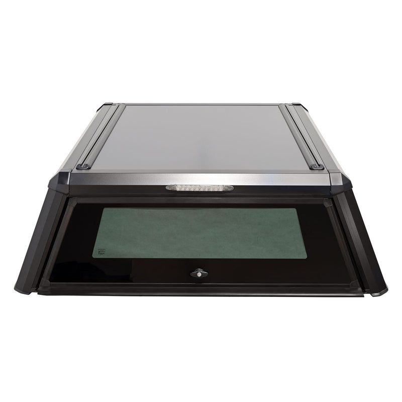 Westin 16-11295 Truck Cap EXP with Solid Front Glass fits 2024-2026 Ranger 5' Bed Matte Black