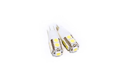 RS-T15-W-5050 Race Sport T15 LED 9 Chip Bulbs, White