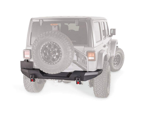 Jeep JL WARN 102410 Elite Rear Bumper, Not Tire Carrier Compatible