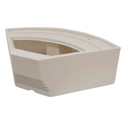 Premier Series Wise BM11028-1B-990 28-Inch Radius Corner Seat Base Only, Platinum