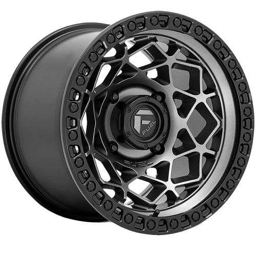 UTV Fuel D784 15x7 Gunmetal Rim +10mm Wheel 4x137 Inch