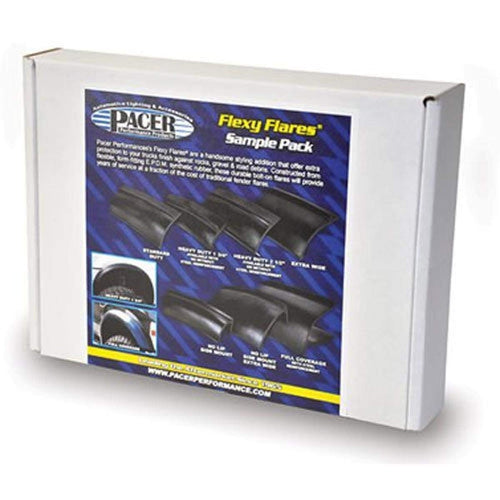 Flexy Flares Pacer Performance 52-199 Black Sample Flare Pack Rubber Fender Extension