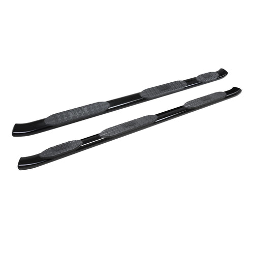 Westin PRO TRAXX 5 Oval Wheel to Wheel Nerf Bars fits 2019-2025 Ram 1500 6'5" Quad Cab Bed (Exc 1500 Classic) Black Pair