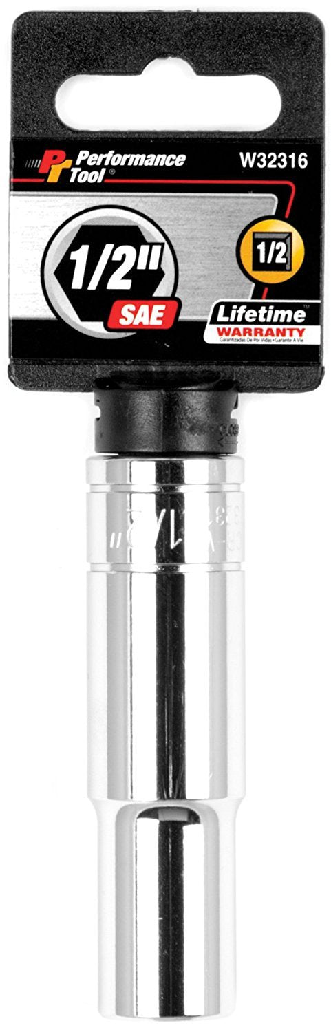 W32332 Performance Tool 1/2 Drive 6-Point Socket, 1