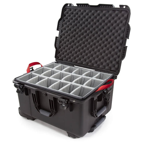 NANUK Pro Photo Kit 960 – Waterproof Travel Camera Hard Case with Padded Dividers and Wheels, 25.4” x 20” x 14.5” Dustproof and Impact-Resistant, Ideal for Heavy Loads – Black