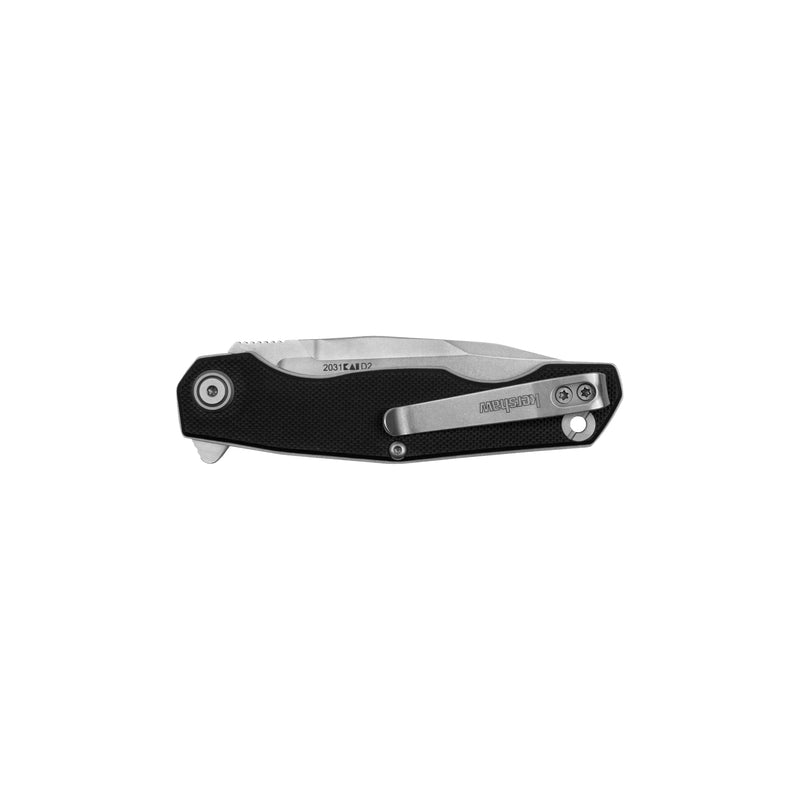 Kershaw Folding Inception Pocket Knife, 3.25 inch Blade with D2 Steel, Manual Opening and G10 Handle, Pocketclip