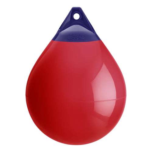 A-4 Standard Blue Ropehold Polyform Buoy - Classic Red