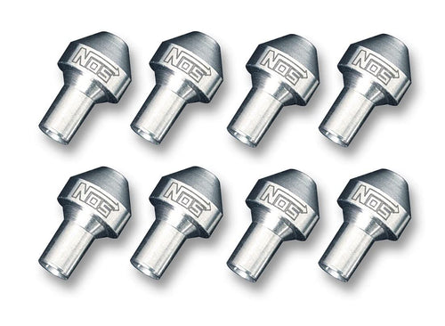 Precision NOS 13760-34-8 SS Stainless Steel .034" Flare Jet - Set of 8