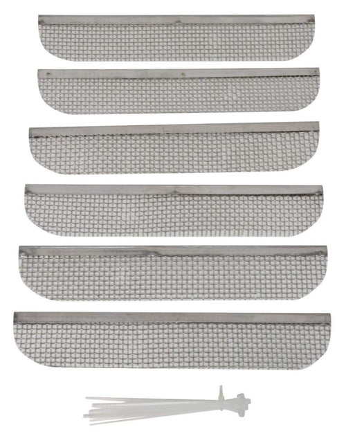 Valterra A10-1313VP Bug Screen (For RV Fridge Vents, RV, 1.5" X 8.1", 6 Pack),1 Pack