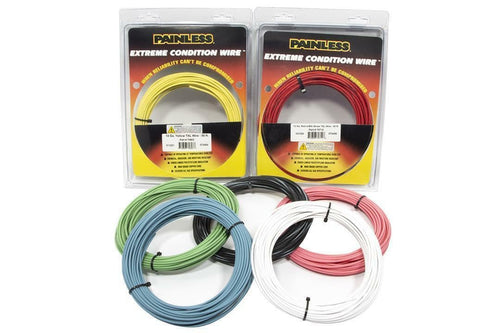 18G PAINLESS WRG Purple Wire W/BK 50'