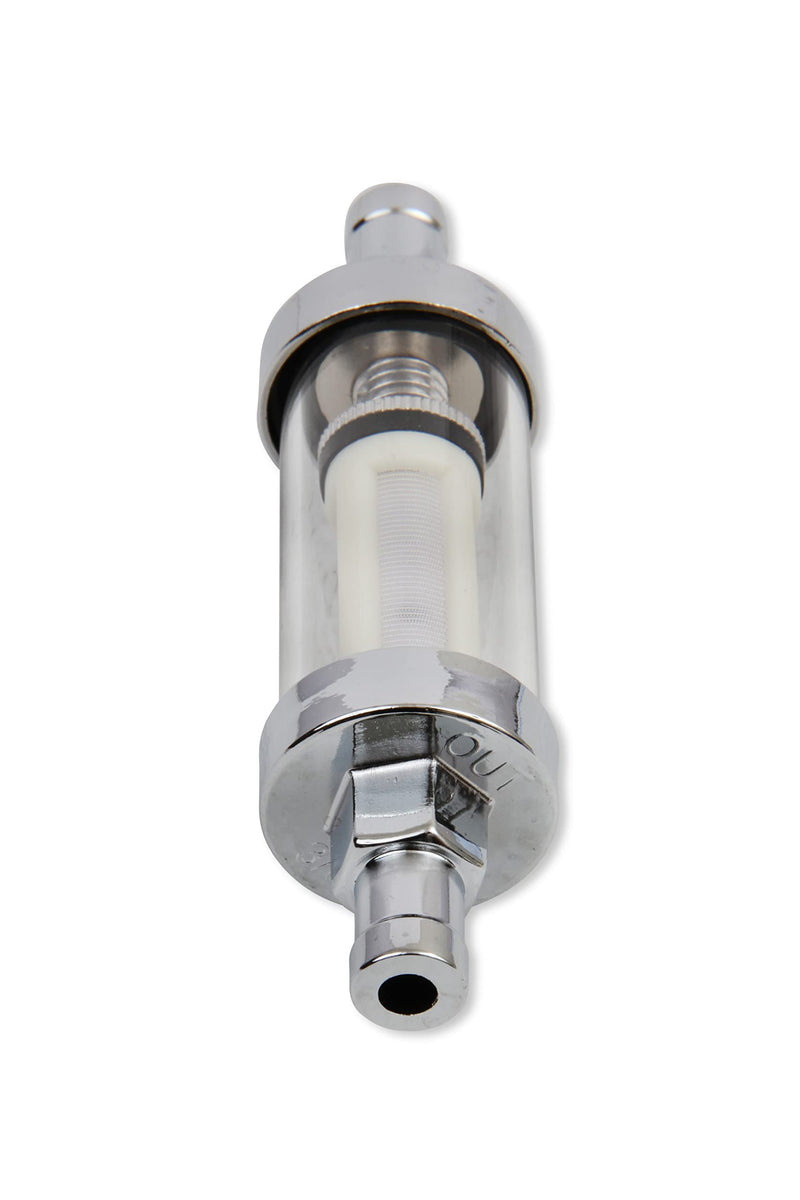 Inline Fuel Filter Mr. Gasket 9748 Clearview - 3/8 Inch