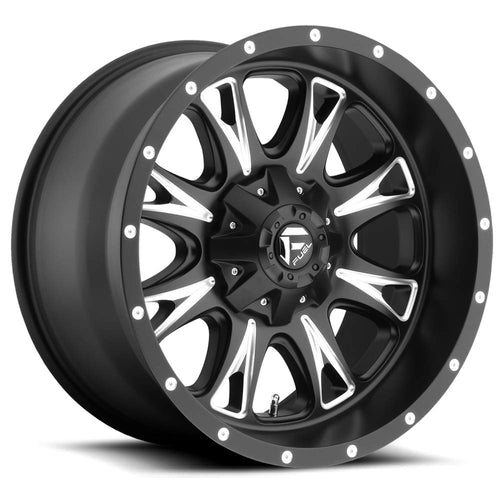 Throttle Fuel Offroad D513 Black Wheel with Painted and tpms (18 x 10. inches /5 x 114 mm, -12 mm Offset)