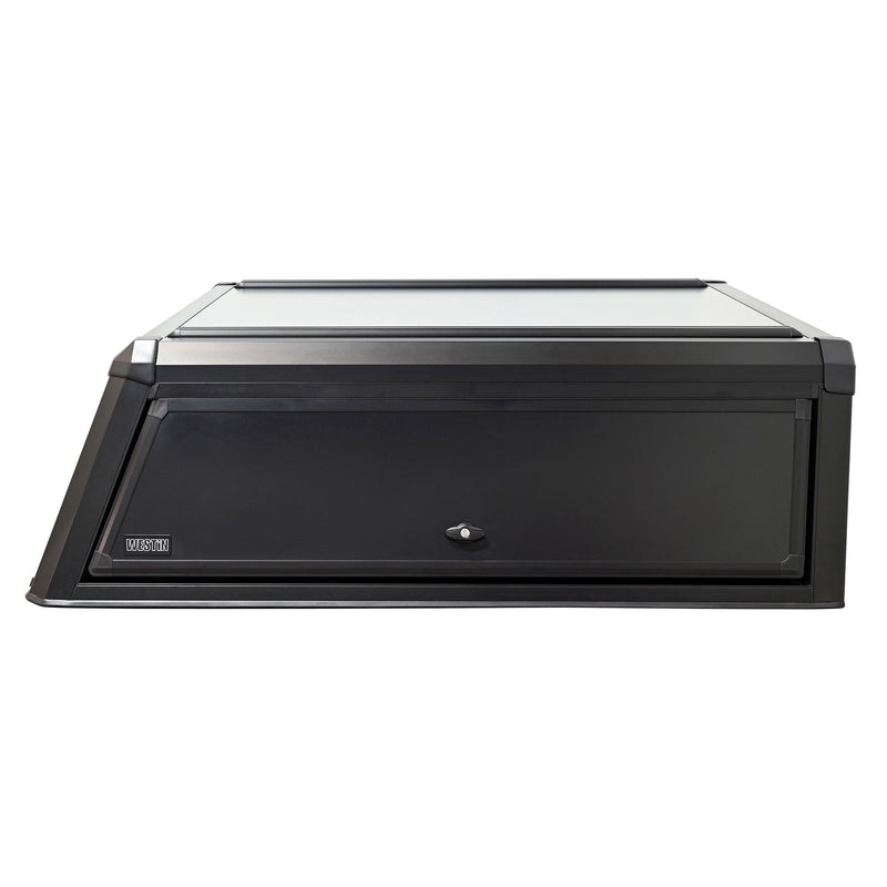 Westin 16-11295 Truck Cap EXP with Solid Front Glass fits 2024-2026 Ranger 5' Bed Matte Black
