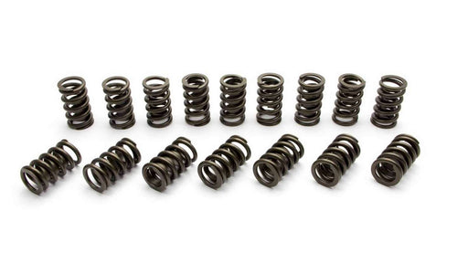 Manley Professional Series Valve Spring, Single Spring/Damper, 370 lb/in Spring Rate, 1.095 in Coil Bind, 1.260 in OD, Set of 16