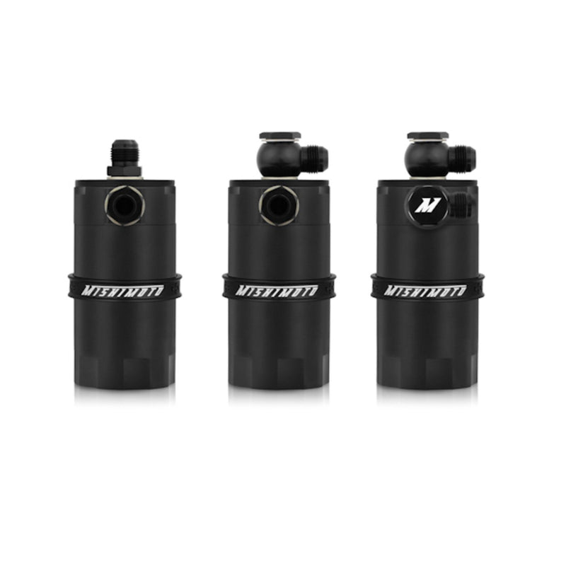 Baffled Oil Catch Can Mishimoto, Black