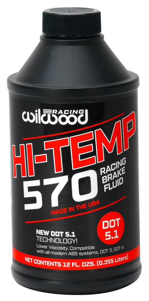 6 Pack 570 Brake Fluid - 12 oz Bottles
